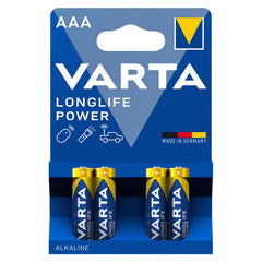 Baterii Alcaline AAA LR3 1.5V Varta - Blister 4, Energie Fiabilă - 2