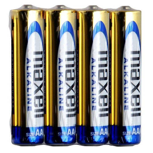 Baterii Alcaline AAA LR3 Maxell - 1.5V, Performanță Fiabilă, Bulk 4 - 2