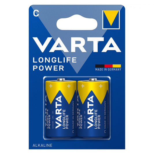 Baterii Alcaline C R14 1.5V Varta Blister 2 - Energie Fiabilă - 2
