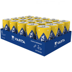 Baterii Alcaline C R14 1.5V Varta - Energie Durabilă, Cutie 20 - 2