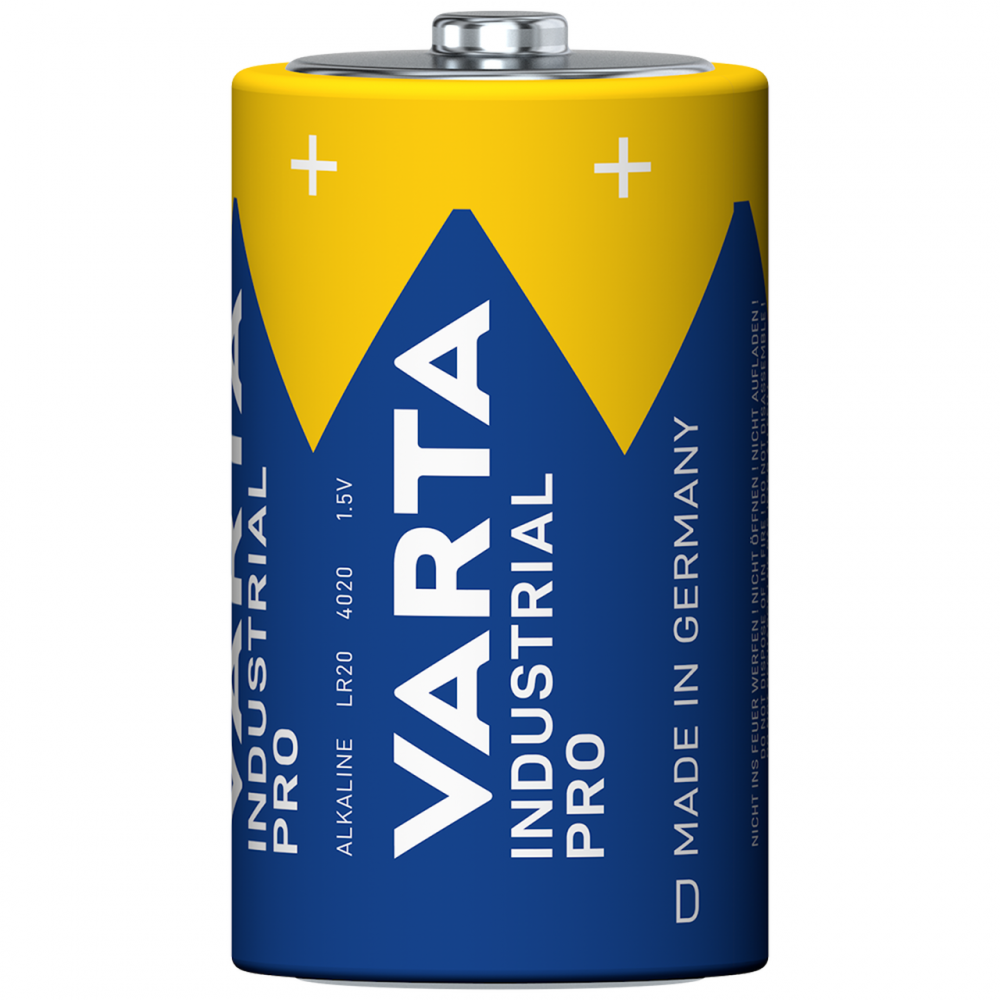 Baterii Alcaline D R20 1.5V Varta - Energie Durabilă, Cutie 20 buc - 3