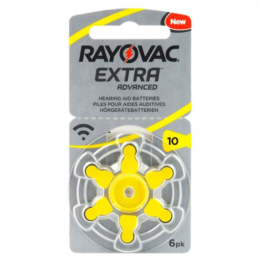Baterii Auditive 10A 1.45V Rayovac - Performanță Durabilă, Blister 6 - 2