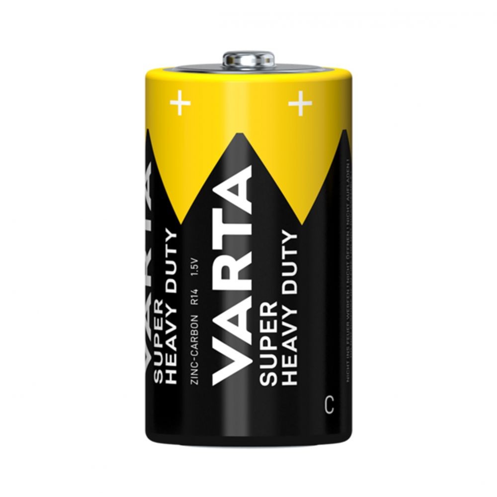 Baterii C R14 1.5V Varta Super Heavy Duty - Blister 2 buc - 3