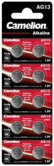Baterii Ceas SR44SW AG13 LR44 Camelion - Blister 10 buc, 1.5V - 2