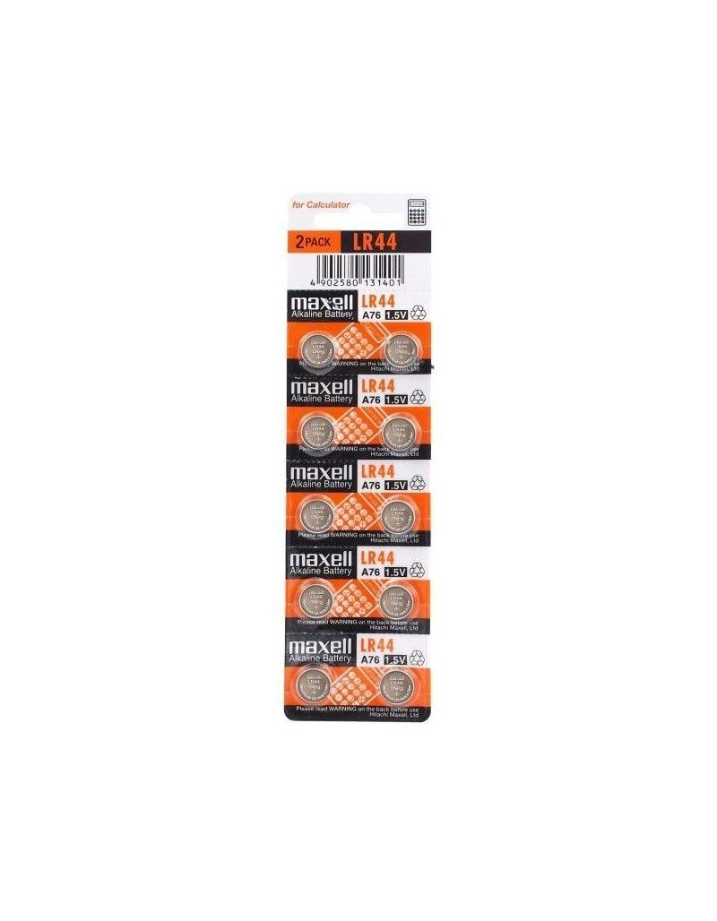 Baterii Ceas SR44SW AG13 LR44 Maxell - 1.5V, Blister 10 buc - 2