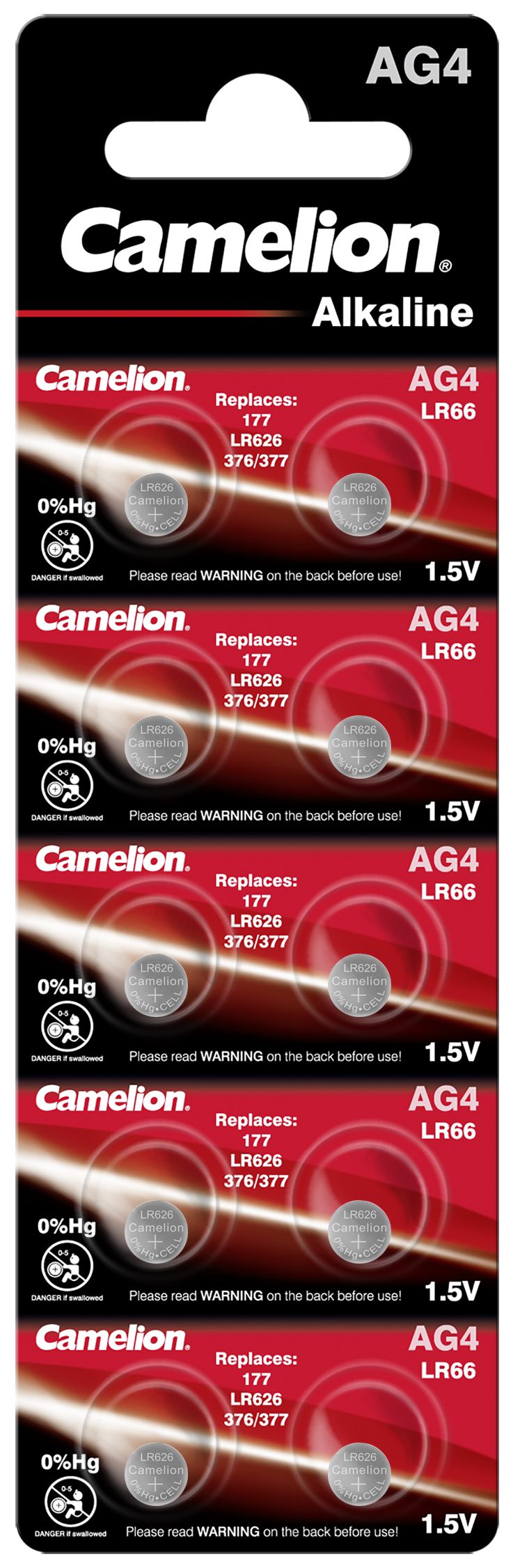 Baterii Ceas SR626SW Camelion - Blister 10 buc, Fiabilitate - 2