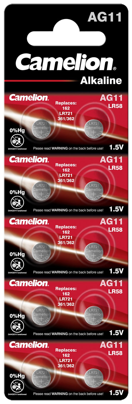 Baterii Ceas SR721SW Camelion 1.5V - Blister 10 buc, Durată Lungă - 2
