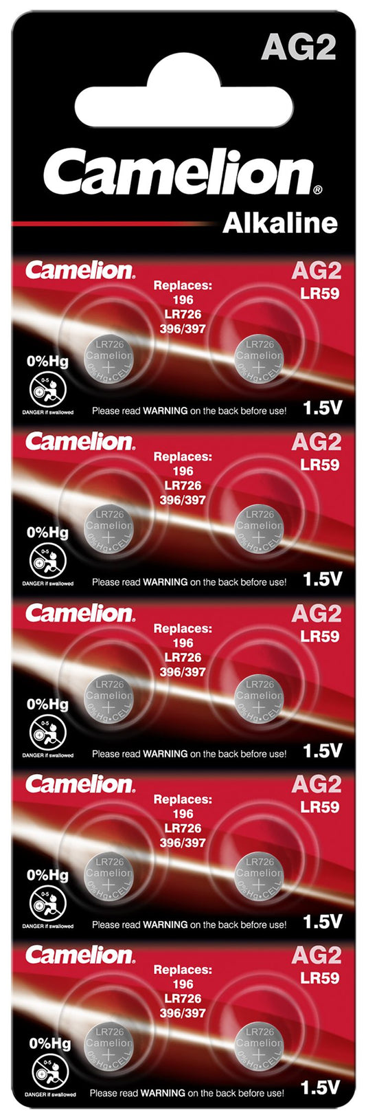 Baterii Ceas SR726SW AG2 Camelion - 1.5V, Blister 10 buc - 2