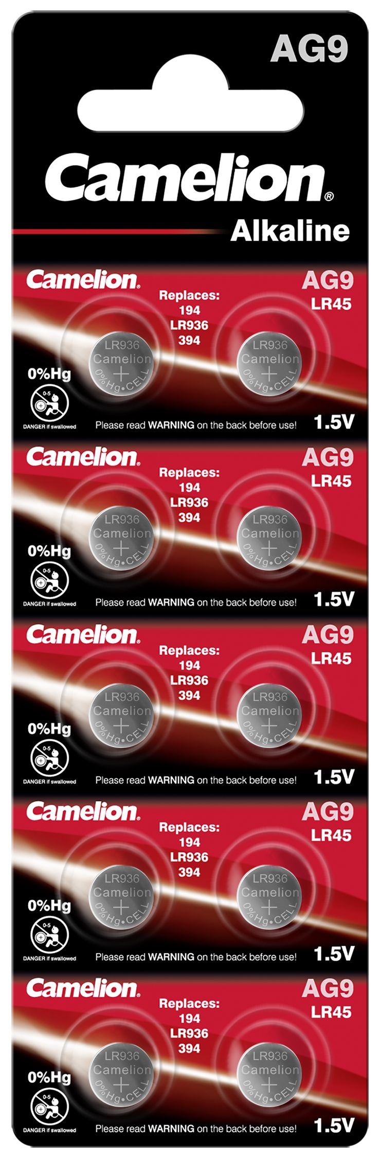 Baterii Ceas SR936SW AG9 Camelion - 1.5V, Blister 10 buc - 2