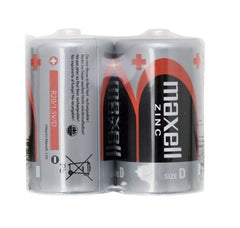 Baterii D R20 1.5V Maxell Zinc - Putere Fiabilă, Bulk 2 buc - 2