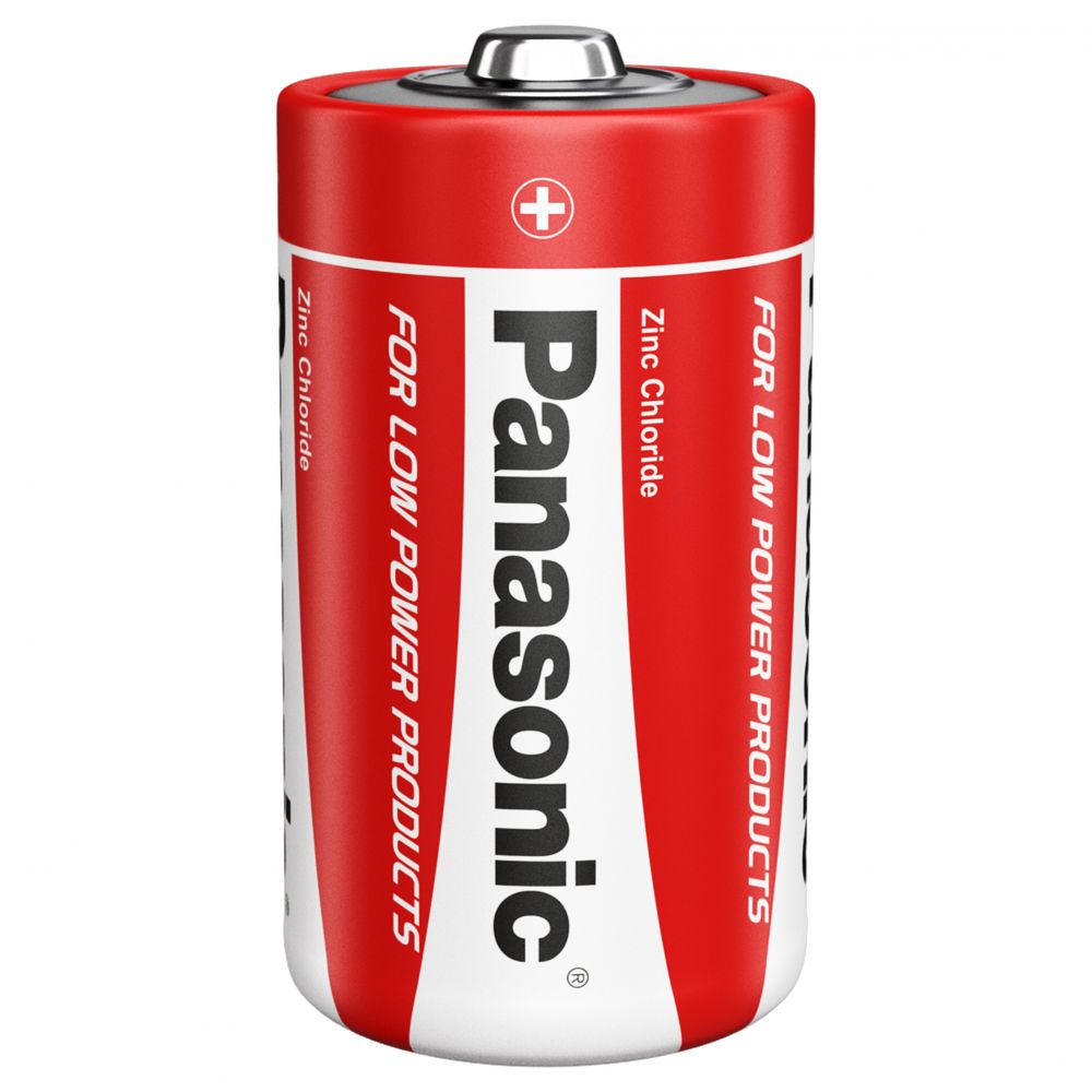 Baterii D R20 1.5V Panasonic Zinc - Blister 2 buc, Fiabile - 3