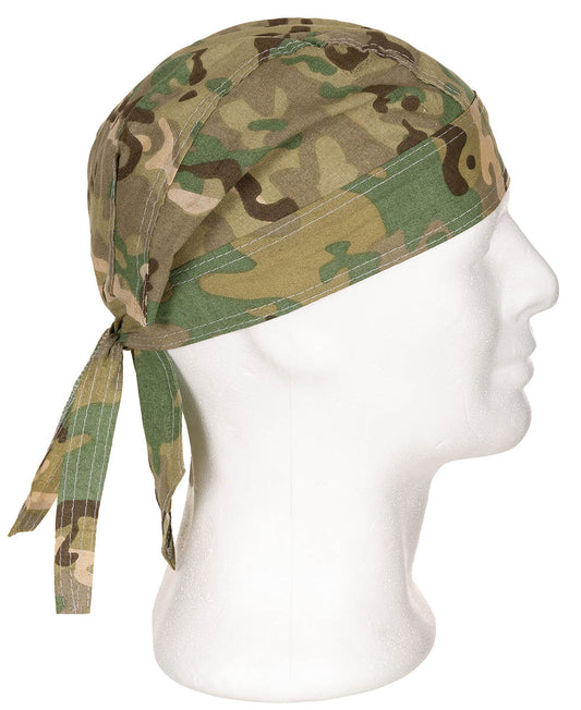 Batic Headwrap Operation Camo MFH - 100% Bumbac, Mărime Universală