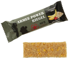 Baton energetic Armee Power Riegel Standard MFH - 60g, cu Guarana & Banană