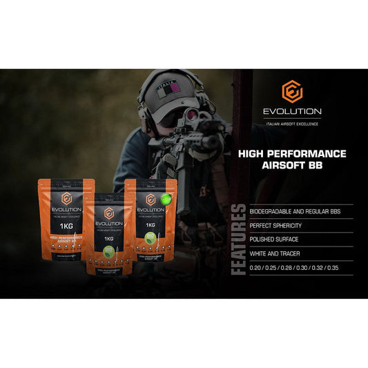 BB-uri Airsoft Bio Evolution 0,25g - Precizie & Sustenabilitate Absolută