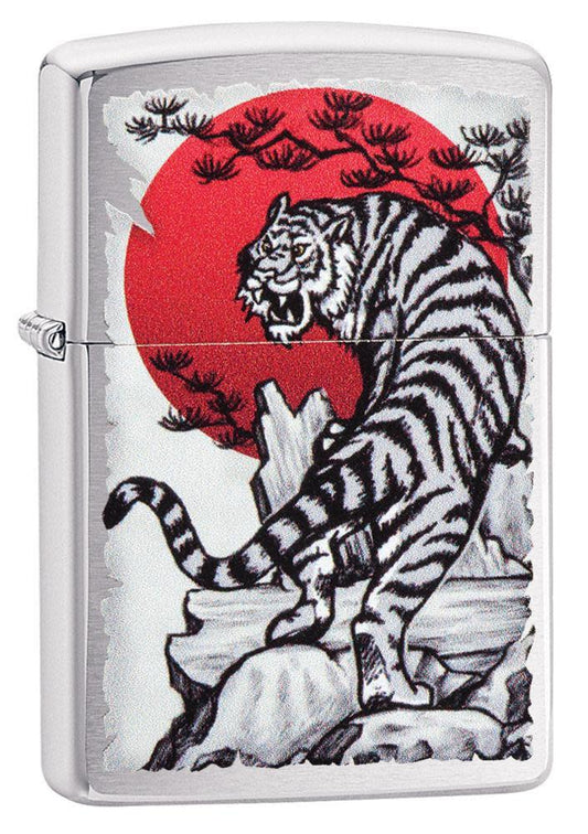 Bricheta originala Zippo Asian Tiger Design