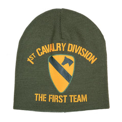 Beanie 1st. Cavalry Division Verde Military-Shop - Spirit de Luptă Iconic
