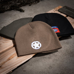 Beanie 82nd Airborne Negru - Simbol al Curajului și Devotamentului