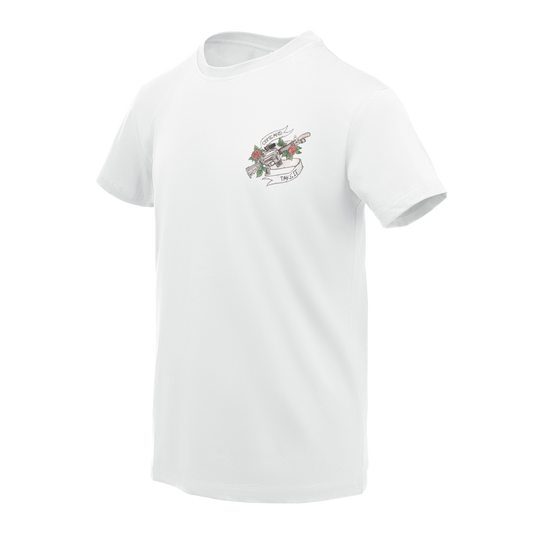 Tricou Helikon-Tex "Come and Take It" Alb din Bumbac