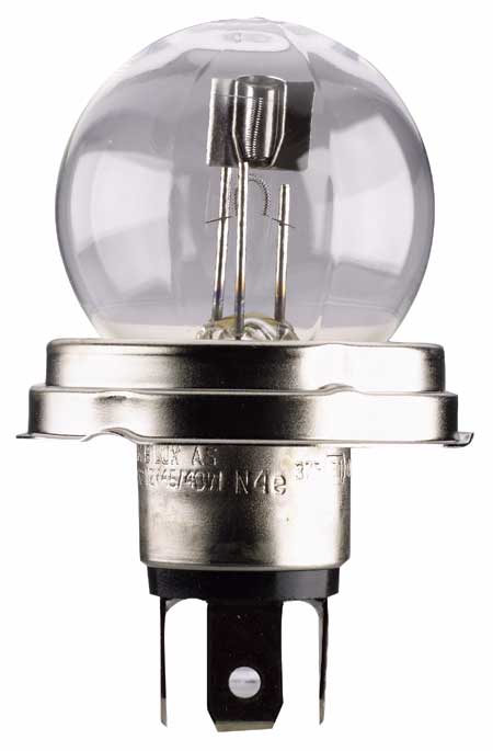 Bec Far Moto Bilux P45T Beru 12V 45/40W - Lumina Intensă, Durată Lungă