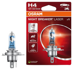 Bec Halogen H4 Night Breaker Laser Osram - Lumina Puternica