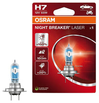 Bec Halogen H7 Night Breaker Laser Osram - Lumina Puternica, Vizibilitate Sporita
