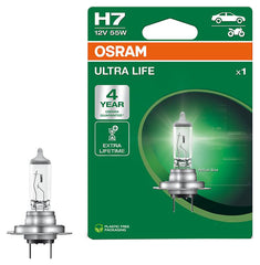 Bec Halogen H7 Ultra Life Osram - Luminozitate & Durată Lungă