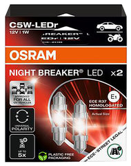 Bec LED C5W Night Breaker Osram - Omologat Rutier, Lumină Rece
