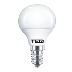 Bec LED E14 7W 6400K P45 TED - Lumină Rece, Economie Energie - 2