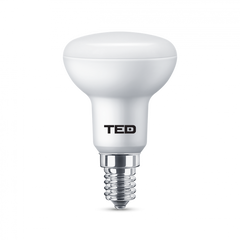 Bec LED E14 R50, 7W 6400K 530lm TED - Lumină Rece, Eficient Energetic - 2