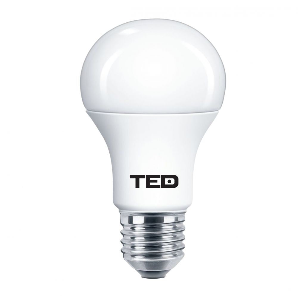 Bec LED E27 12W 2700K A60 TED - Lumină Caldă, Eficiență Energetică - 2