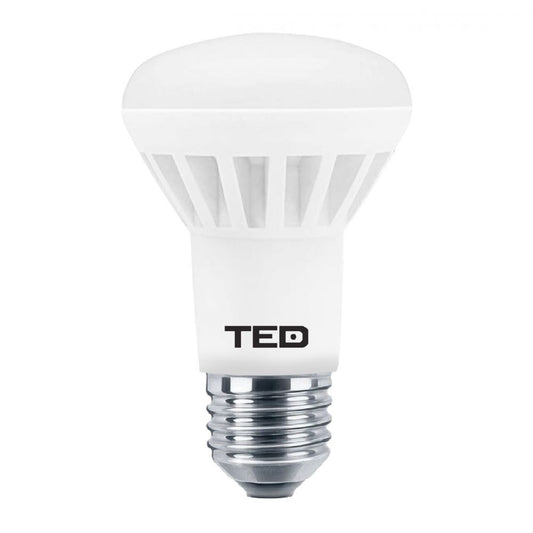 Bec LED E27 R63, 7W 6400K TED - Lumină Rece, Economie Energie - 2