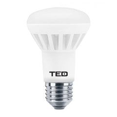Bec LED E27 R63, 7W 6400K TED - Lumină Rece, Economie Energie - 2