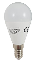 Bec LED Globstar E14 G45 8W 6400K - Economie Energie, Lumină Albă Rece - 2
