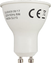 Bec LED GU10 8W 2700K Globstar - Lumină Caldă, Economie Energie - 2