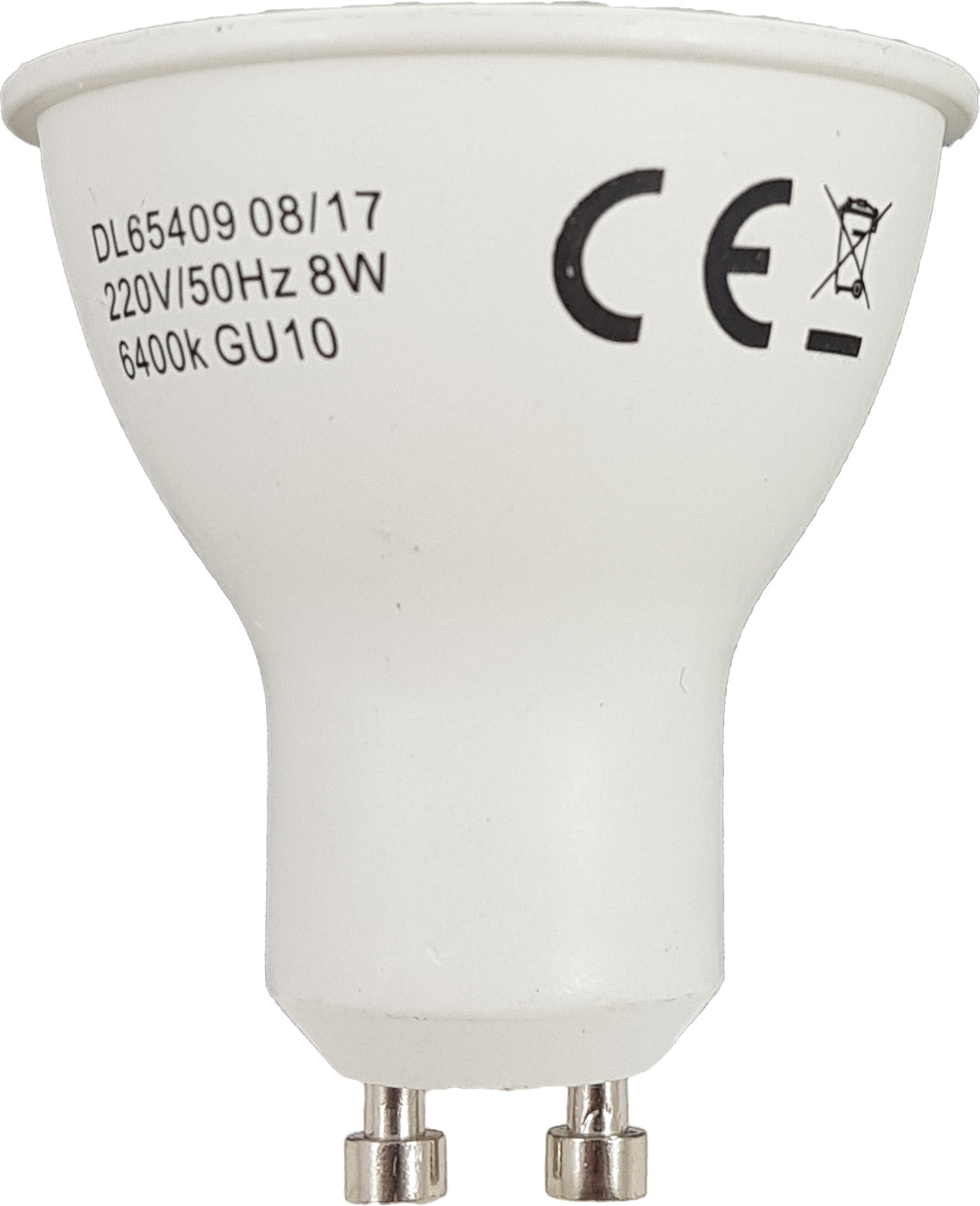 Bec LED GU10 8W 6400K Globstar - Lumină Rece, Economie Energie - 2