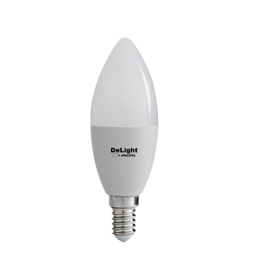 Bec LED Lumanare E14 9W 4100K SPN - C37, Lumină Neutră - 1