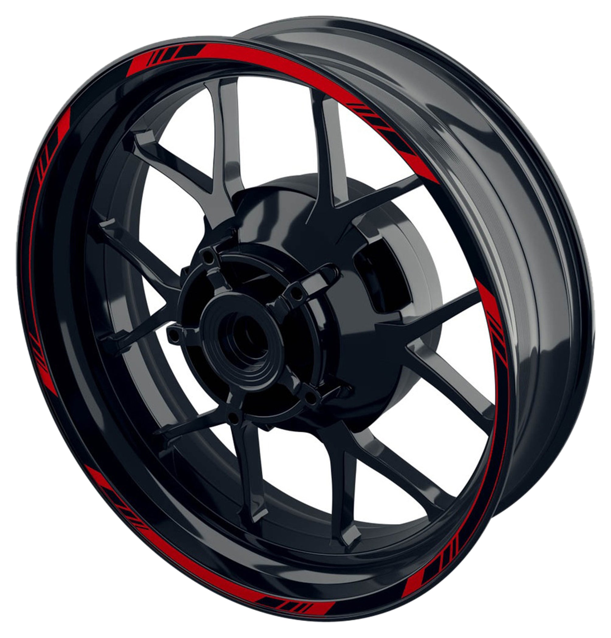 Benzi Autocolante Jante Moto One-Wheel - 17" Lucios