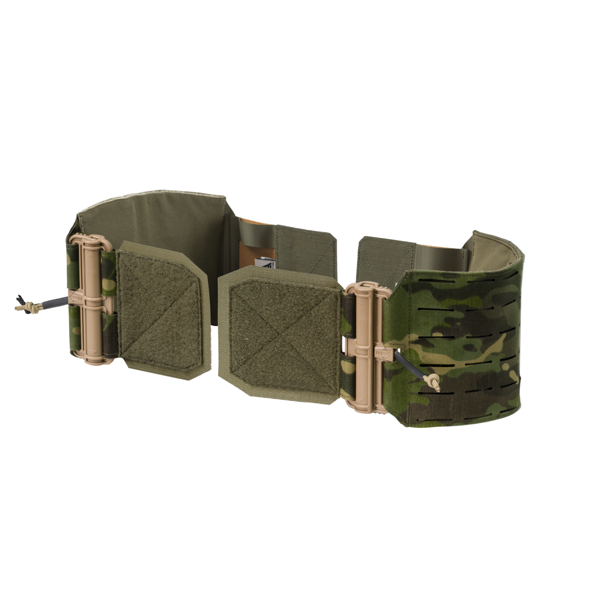 Benzi Laterale Tactice Helikon-Tex Rapid Access Cummerbund MK II MultiCam® Tropic™ cu Catarame Duraflex QRS