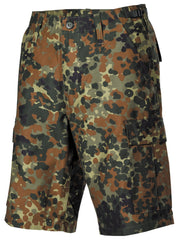 Bermuda US BDU Flecktarn MFH - 6 Buzunare, Talie Ajustabilă