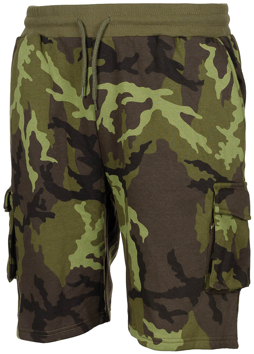 Bermude Jogger M 95 CZ tarn M 95 CZ camo MFH - Talie elastică, Snur ajustabil