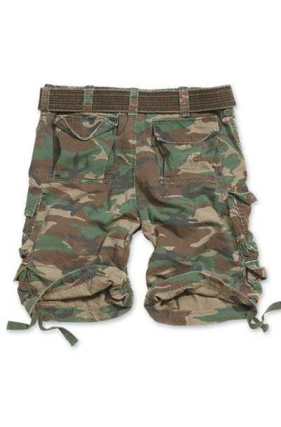 Bermude Raw Vintage Division Camuflaj Woodland