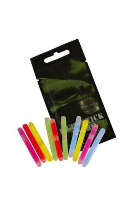 Bețe Luminoase Mil-Tec 5 cm – Set 10 Buc., 5 Culori