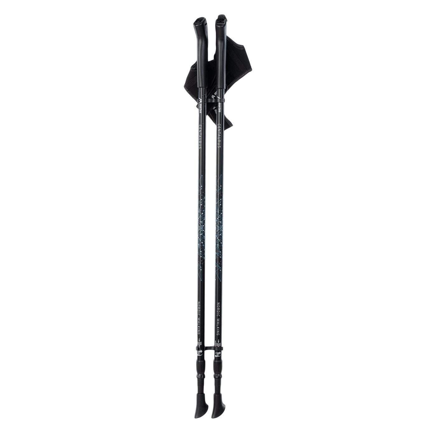 Bețe Nordic Walking CENTAURUS Martes Essentials - Ușoare, Anti-Șoc - 1