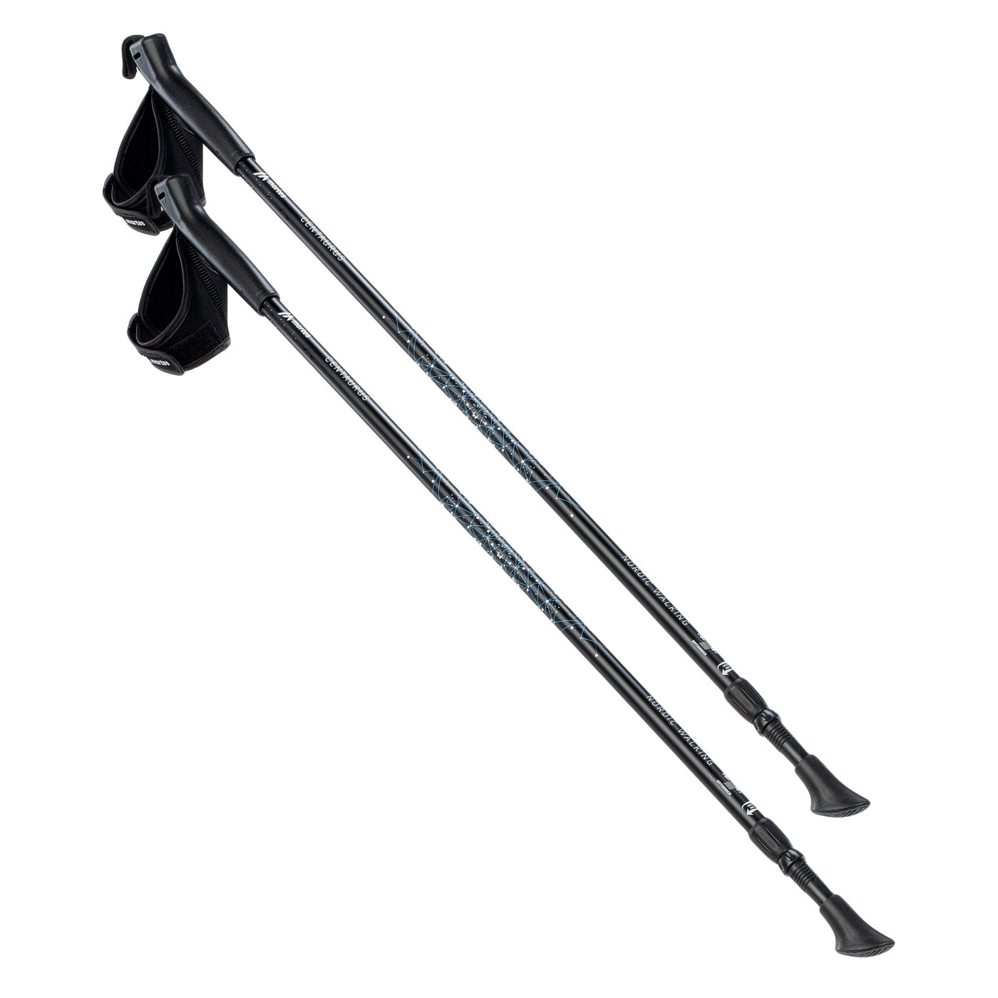 Bețe Nordic Walking CENTAURUS Martes Essentials - Ușoare, Anti-Șoc - 2