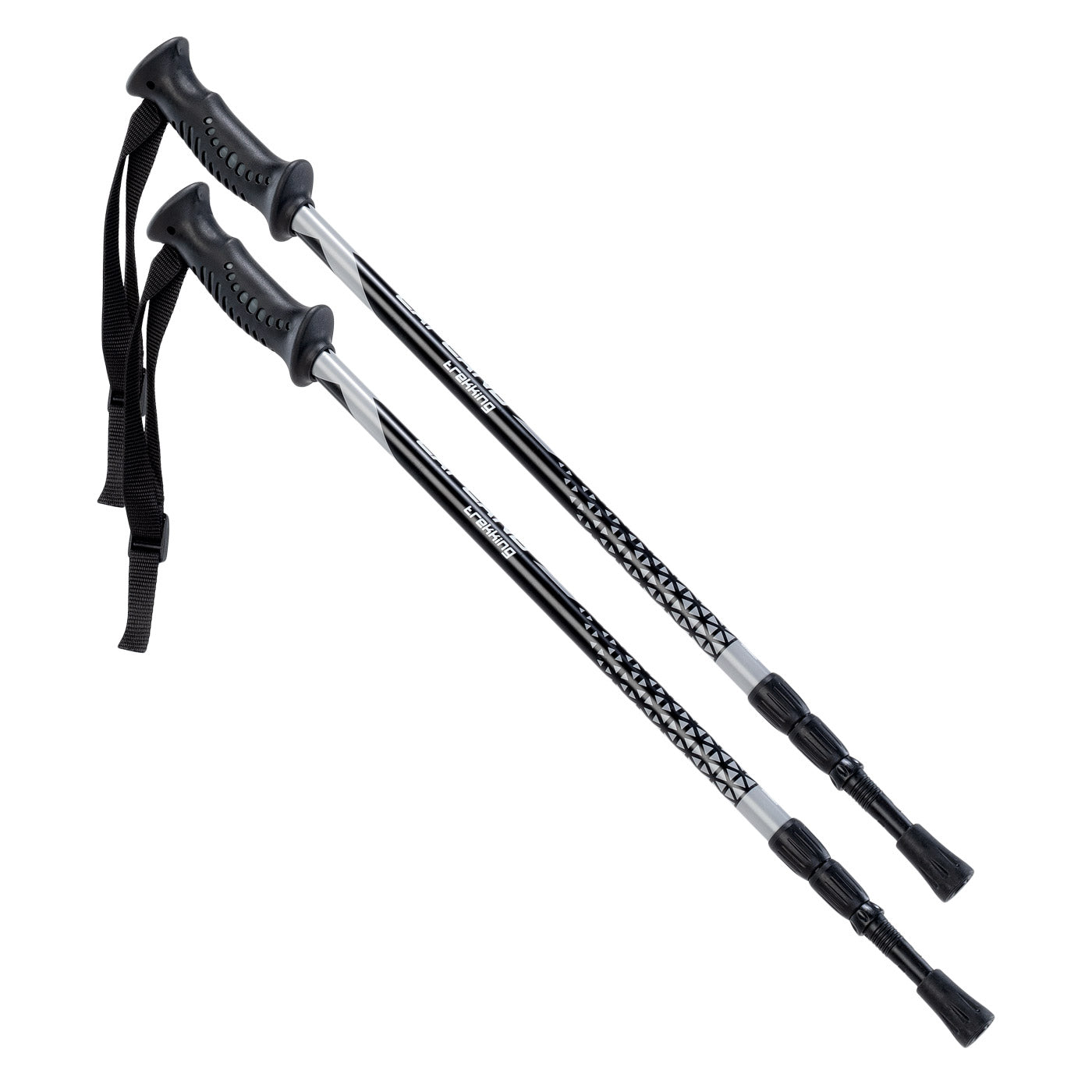Bețe Trekking LAPLAND Hi-Tec - Anti-Șoc, Ajustabile, Aluminiu - 1