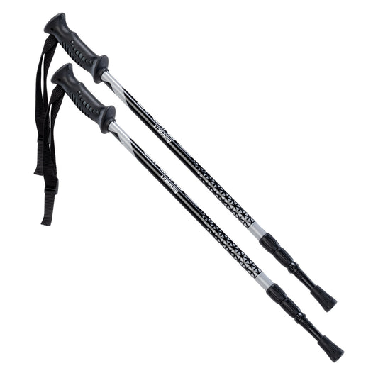 Bețe Trekking LAPLAND Hi-Tec - Anti-Șoc, Ajustabile, Aluminiu - 1