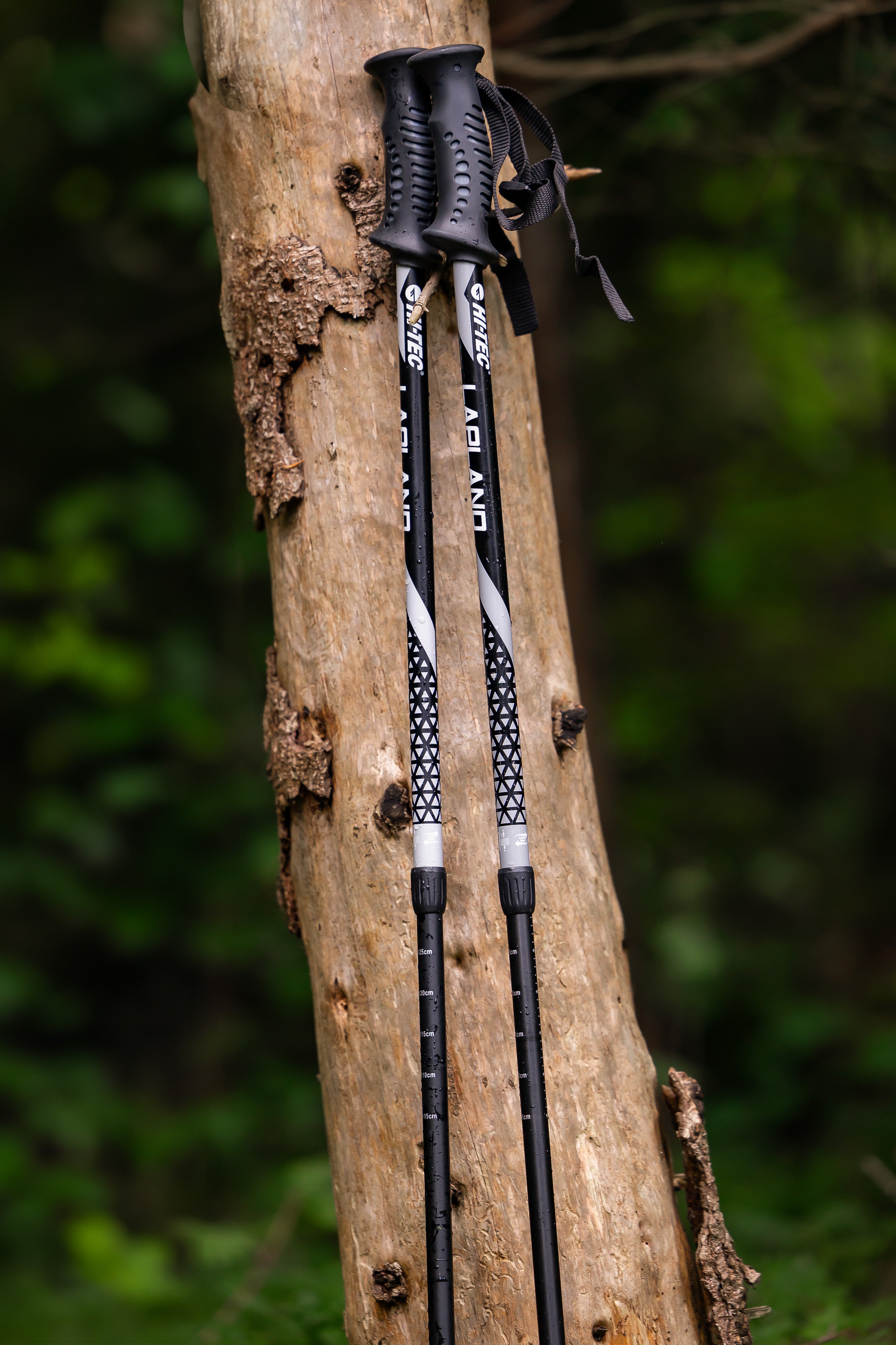 Bețe Trekking LAPLAND Hi-Tec - Anti-Șoc, Ajustabile, Aluminiu - 6