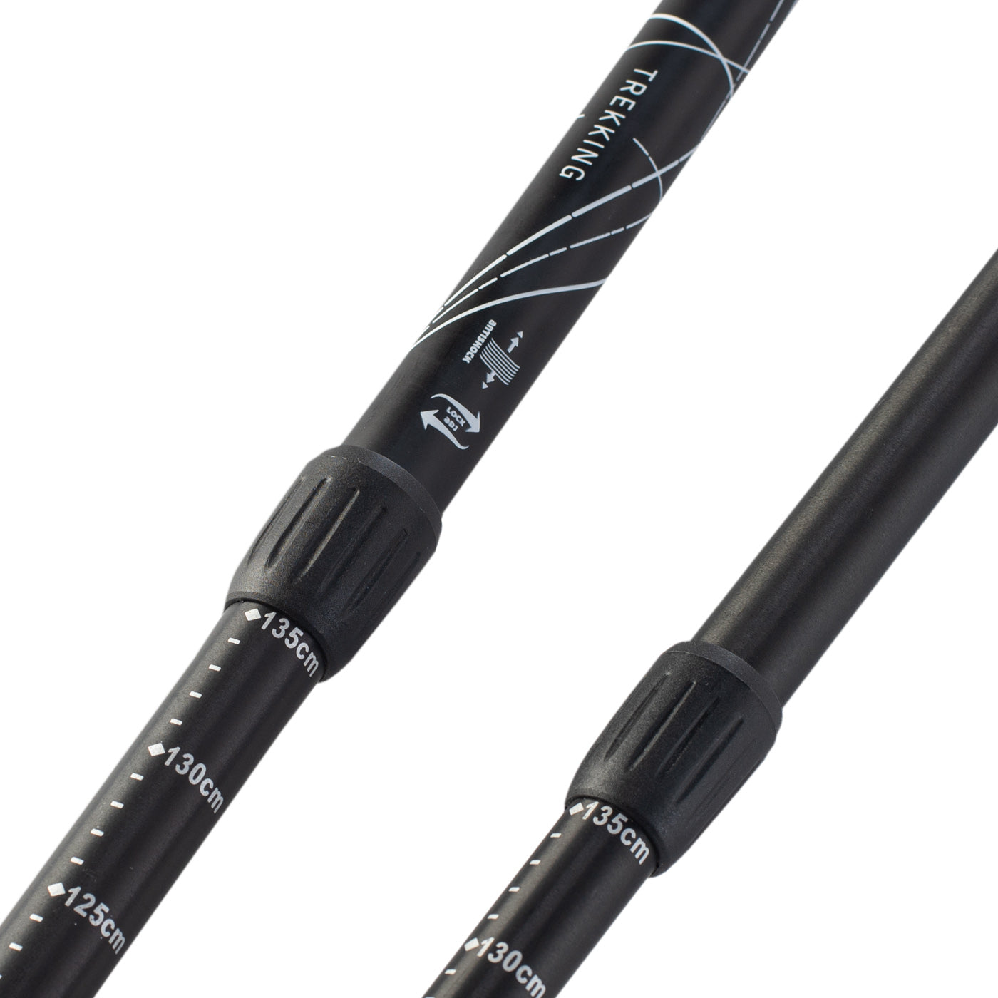 Bețe Trekking TAURUS Martes Essentials - Anti-Șoc, Aluminiu 6061 - 4