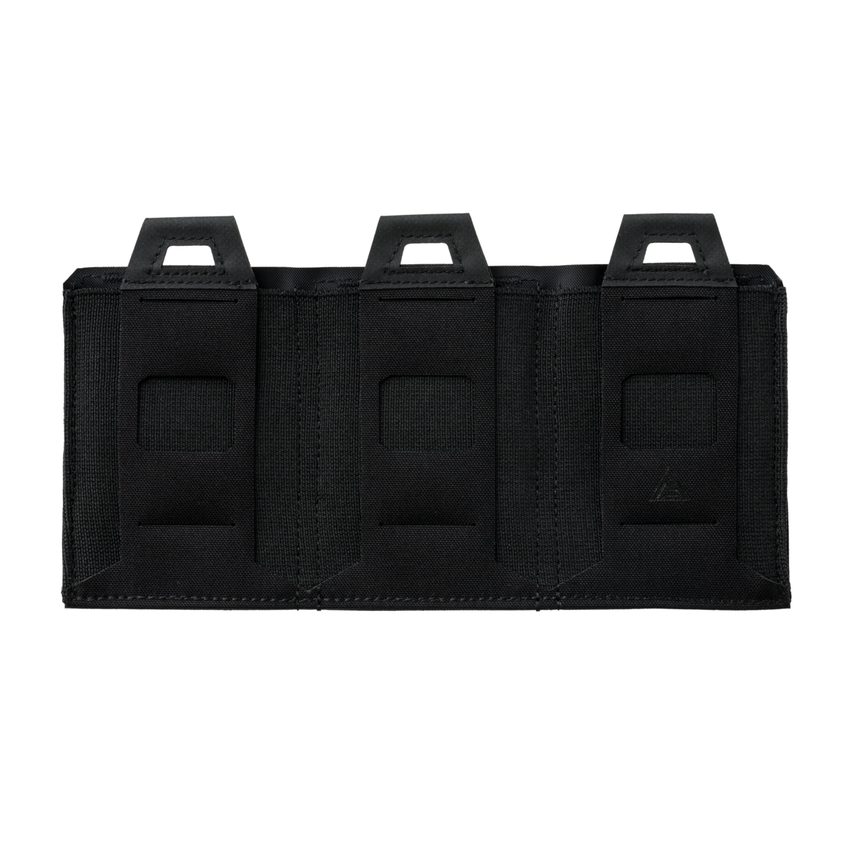 Portîncărcător Helikon-Tex Triple Flat Elastic MOLLE Negru