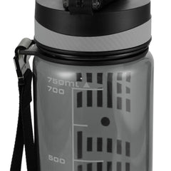 Bidon Apă M-Tac 750ml Gri - Material Sigur, Anti-Scurgere
